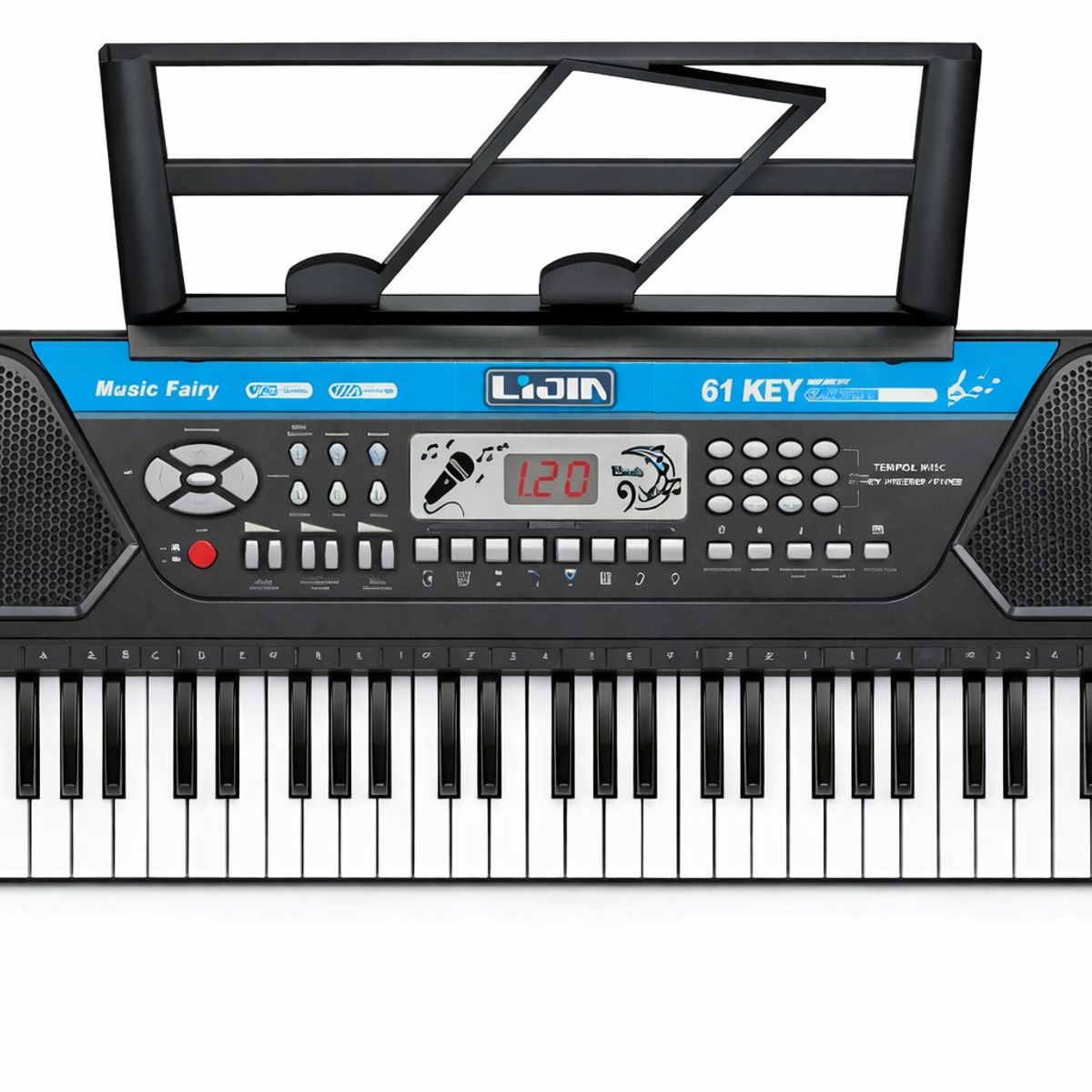 OEM - Piano Organeta Electronico Recargable 61 Teclas Grande Micro