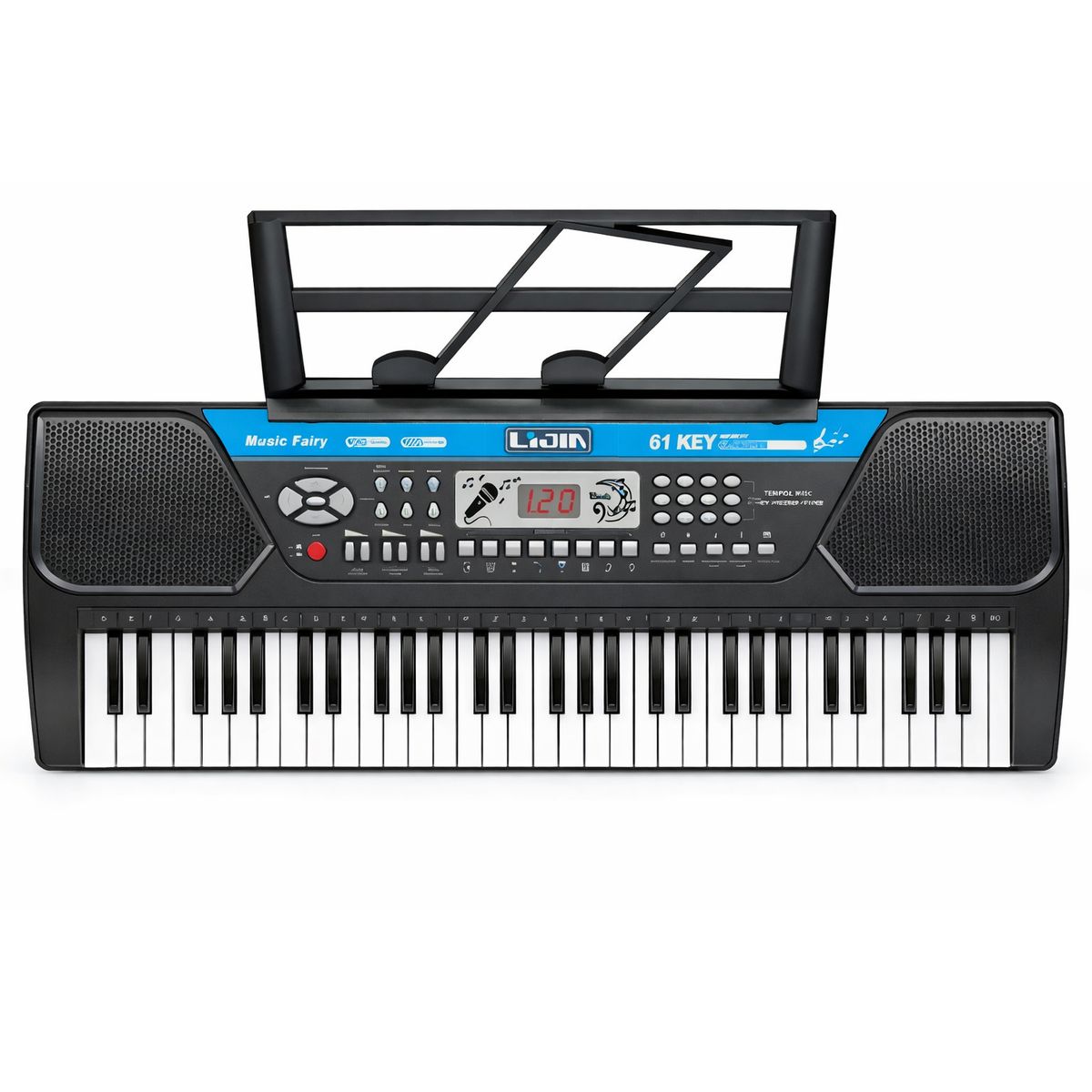 OEM - Piano Organeta Electronico Recargable 61 Teclas Grande Micro