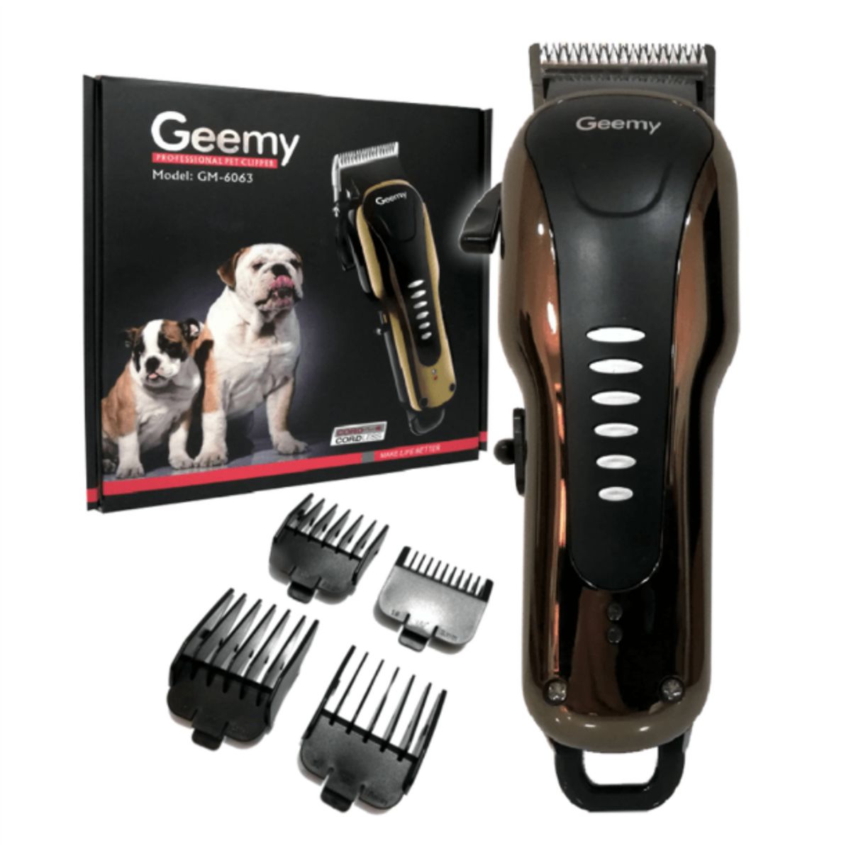 GENERICO - Maquina De Motilar Para Mascotas Geemy