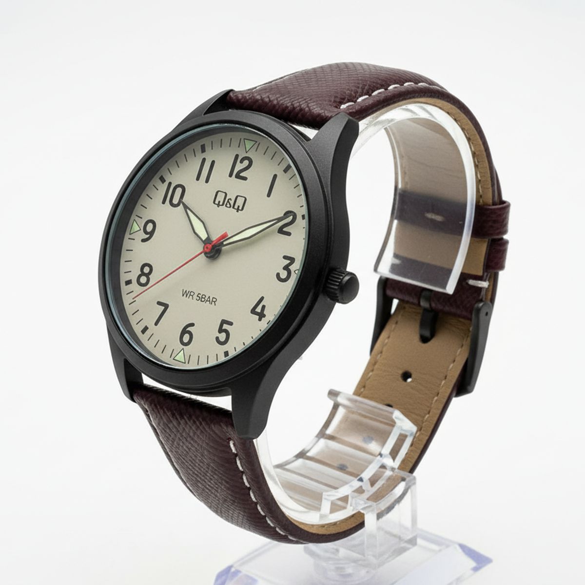 Q&Q - Reloj Q&Q Casual para Hombre Cafe