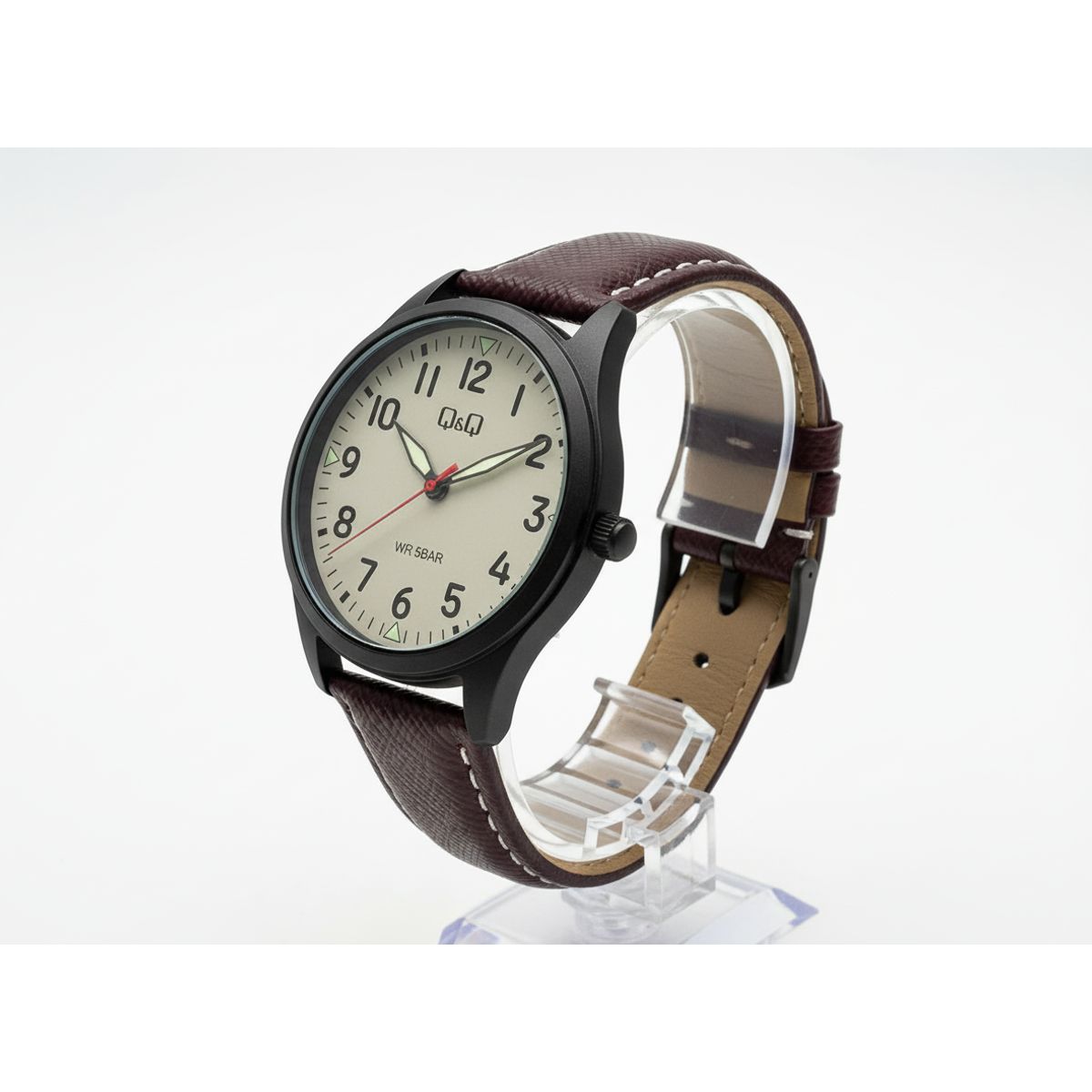 Q&Q - Reloj Q&Q Casual para Hombre Cafe