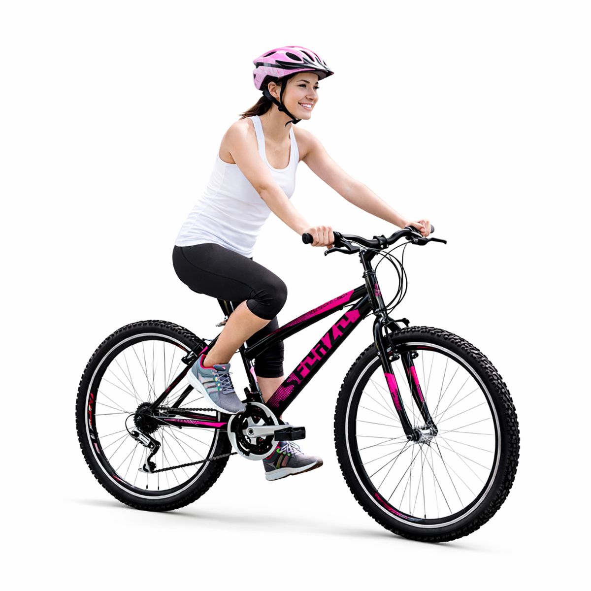 SFORZO - Bicicleta Dama Rin 26 Doble Pared 18 Cambios