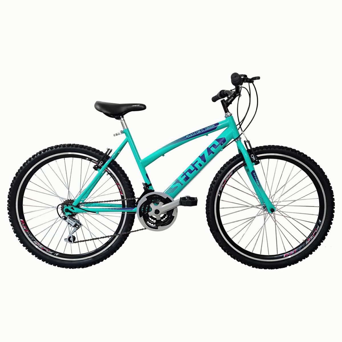 SFORZO - Bicicleta Dama Rin 26 Doble Pared 18 Cambios