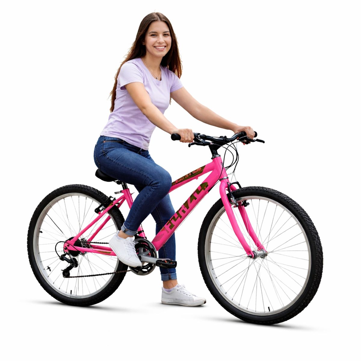 SFORZO - Bicicleta Dama Rin 26 En Aluminio 18 Cambios