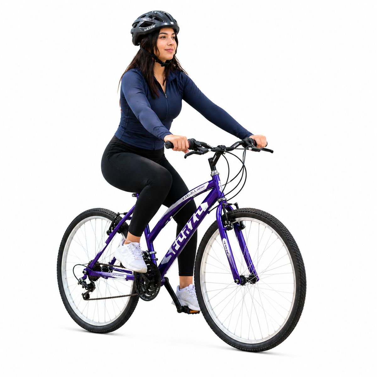 SFORZO - Bicicleta Dama Rin 26 En Aluminio 18 Cambios