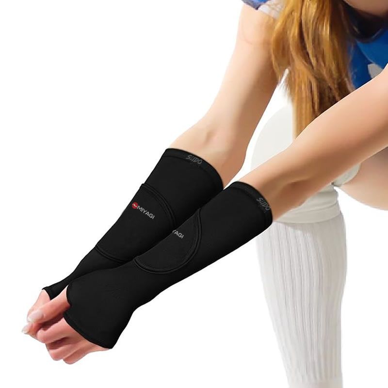 GENERICO - Mangas Deportivas X2 Proteccion Brazo Voleibol Multiusos