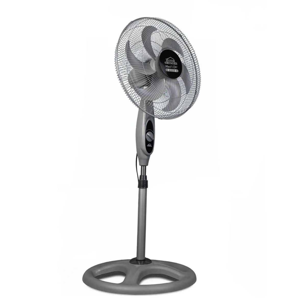 HOME ELEMENTS - Ventilador Home Elements MaxiFlow de Pedestal en Balinera Color Gris