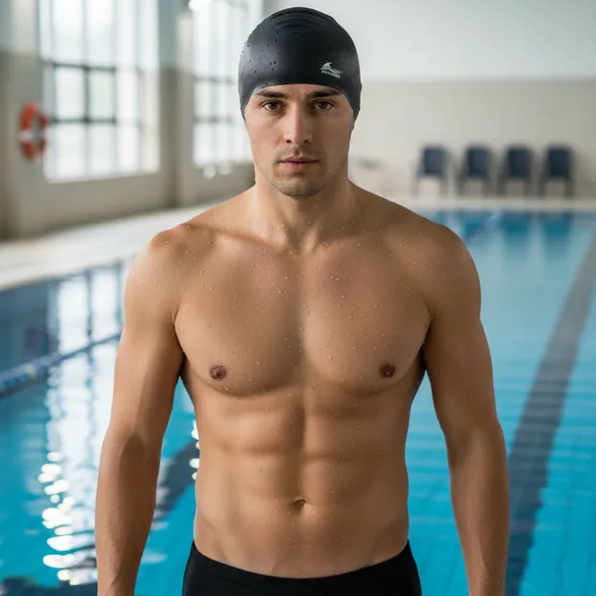 WONDER SPORT - GORRO DE NATACION PISCINA EN SILICONA COLOR ROSADO