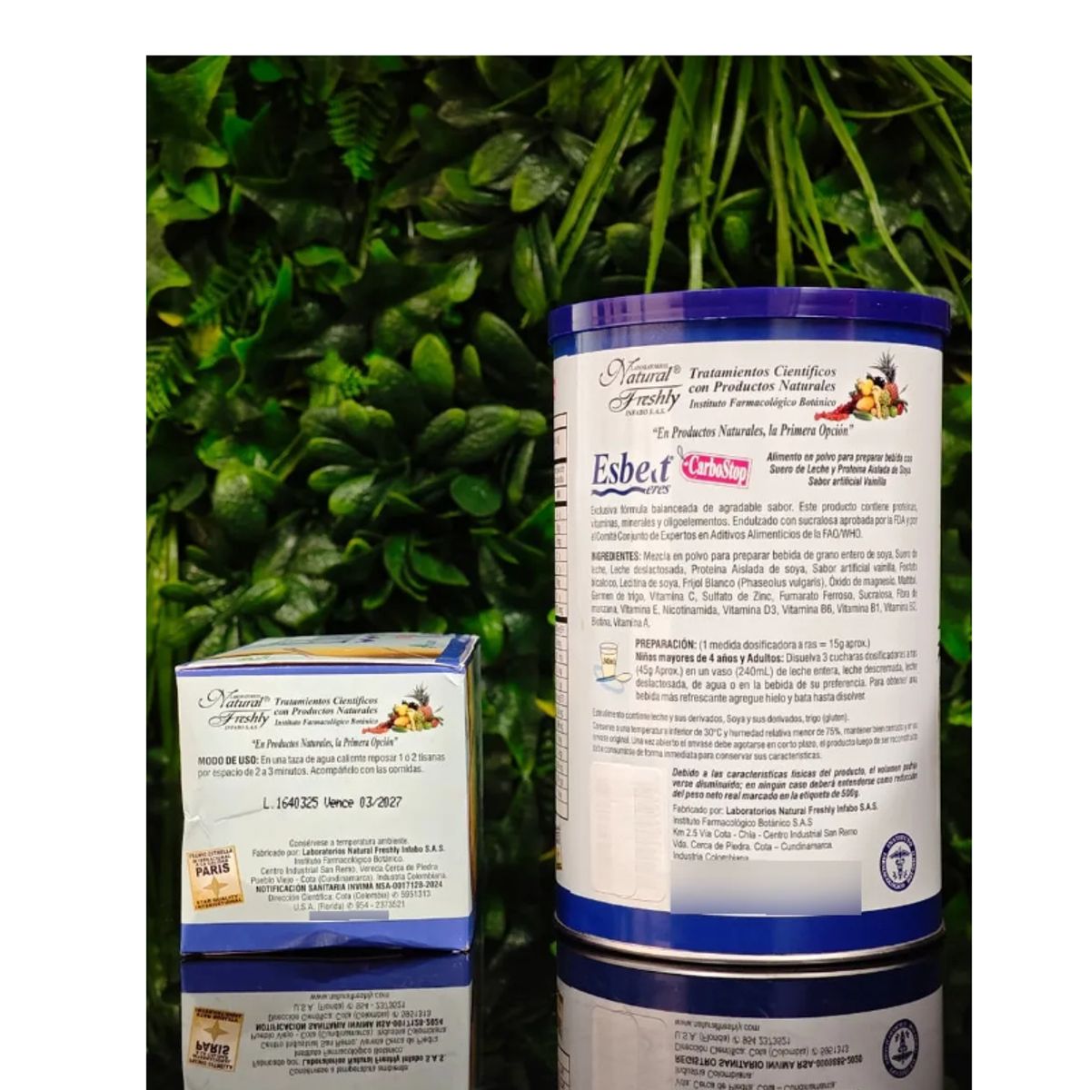 NATURAL FRESHLY - ALIMENTO CON TE VERDE Y FRUTAS COMBO MALTEADA 500G+ TE ERES