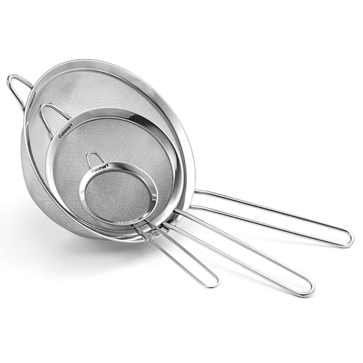 CUISINART - SET DE 3 COLADORES ACERO INOXIDABLE CTG-00-3MS CUISINART