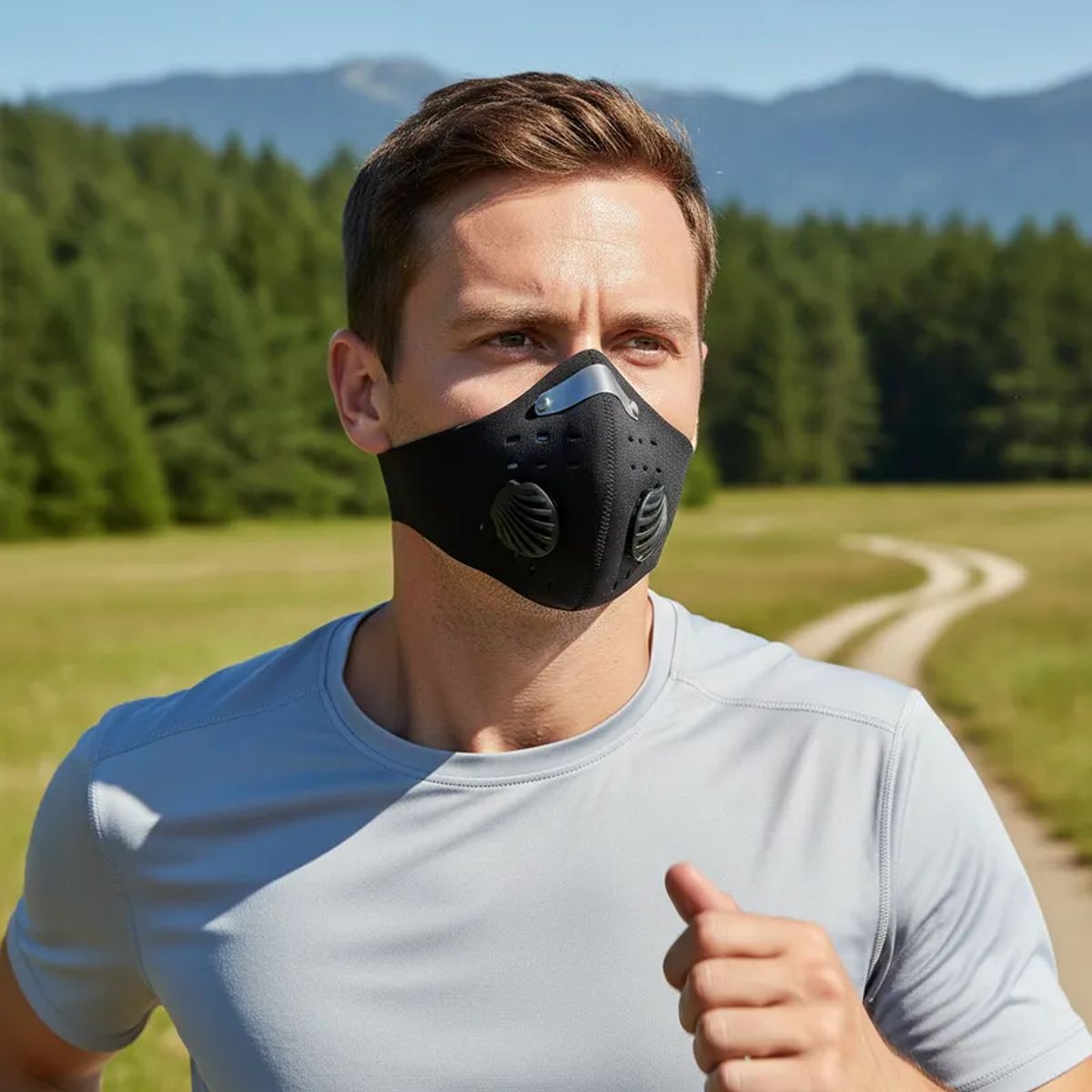 WONDER SPORT - MÁSCARA ANTI POLUCIÓN PARA EL DEPORTE CON FILTRO TAPA BOCAS