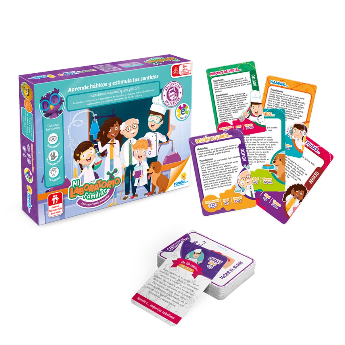 RONDA - Juego de Mesa Didáctico Infantil - Mi Laboratorio Familiar