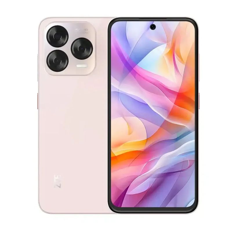 ZTE - Celular ZTE Blade V70 DESIGN 256GB 8GB RAM Ampliable a 20GB Rosa