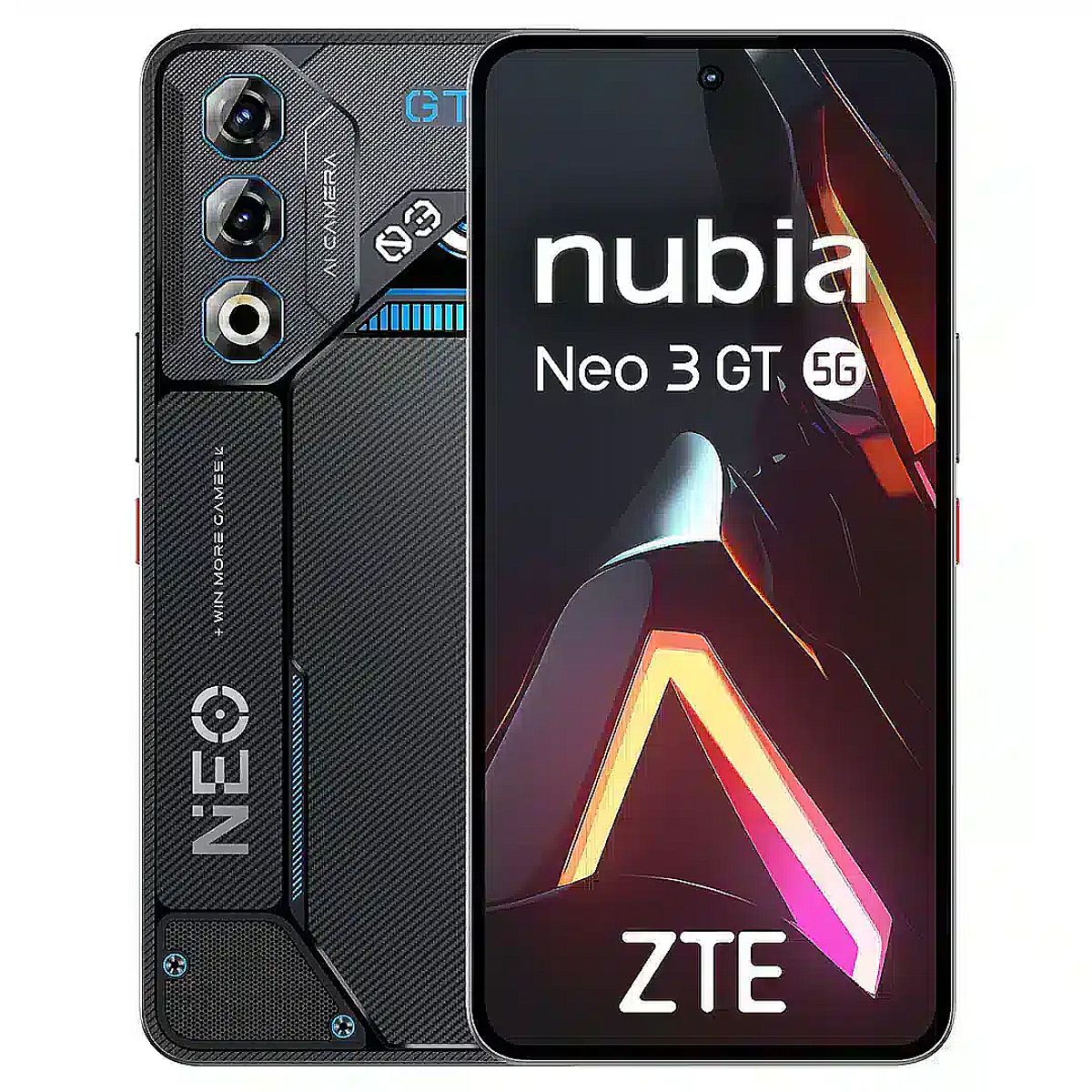 ZTE - Celular ZTE NUBIA NEO 3 GT 5G 256GB 8GB RAM (Ampliable a 20GB) Negro