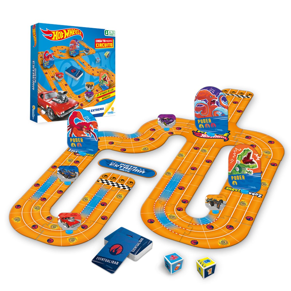 RONDA - Juego Pista Extrema Hot Wheels Ronda