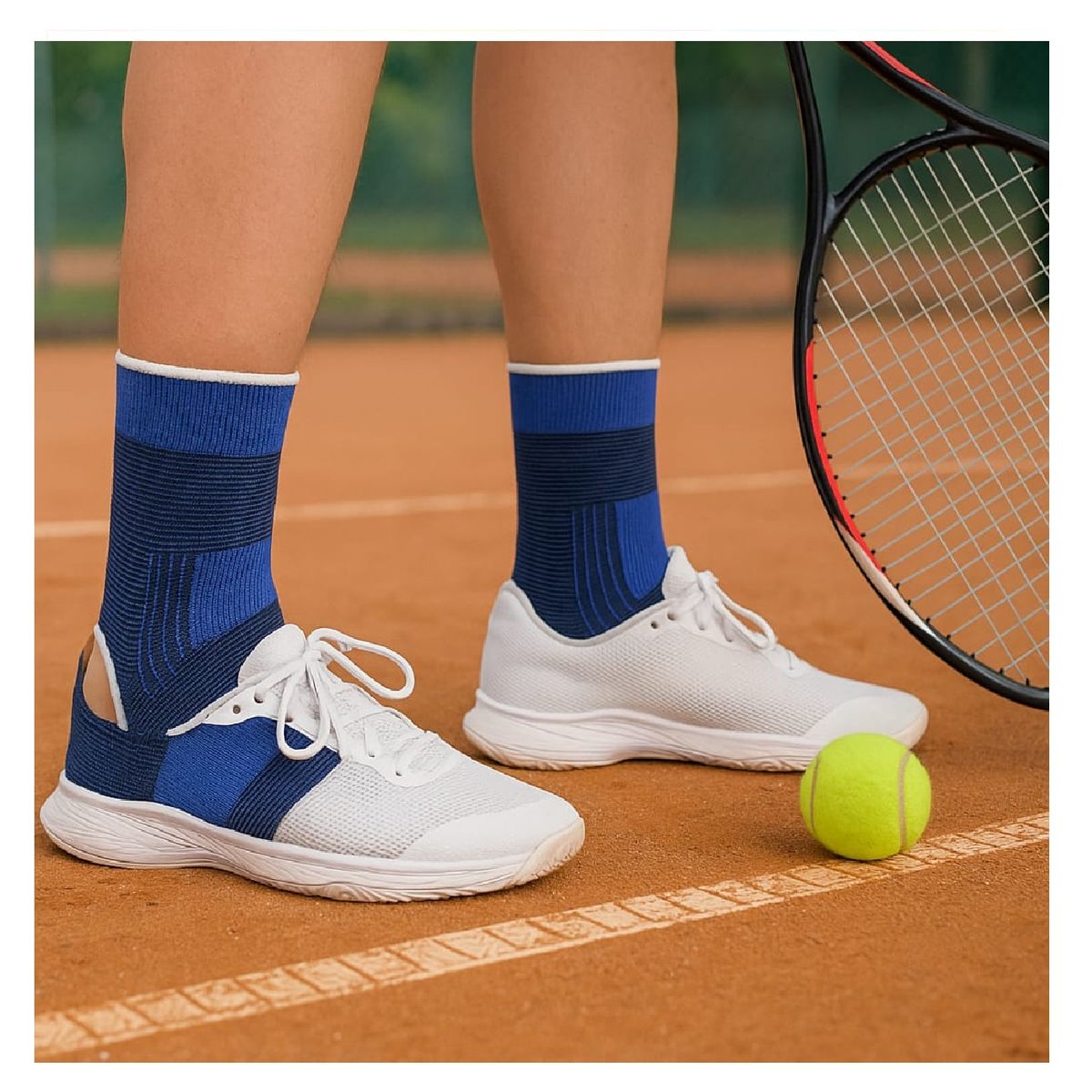 GENERICO - Tobillera Deportiva de Soporte para Tobillo x2