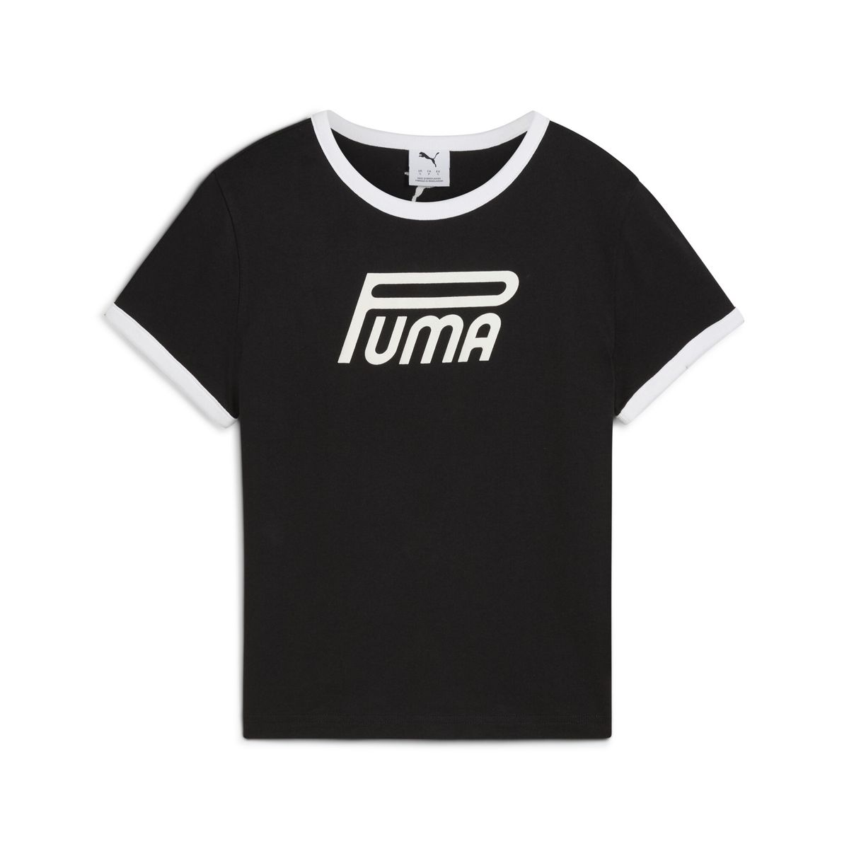 PUMA - Camisa Deportiva Puma Future Archive Graphic Slim Negro Dama