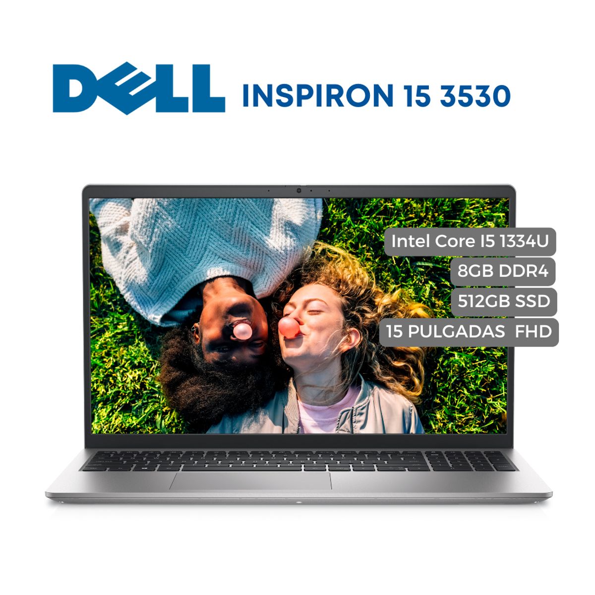 DELL - Portatil DELL Inspiron 15 3530 Intel Core I5 1334U, 8GB DDR4, 512GB SSD, 15.6" FHD
