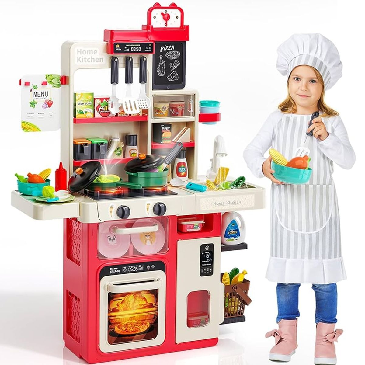 GENERICO - Cocina Infantil Ref-825A De Juguete Con Sonidos Accesorios