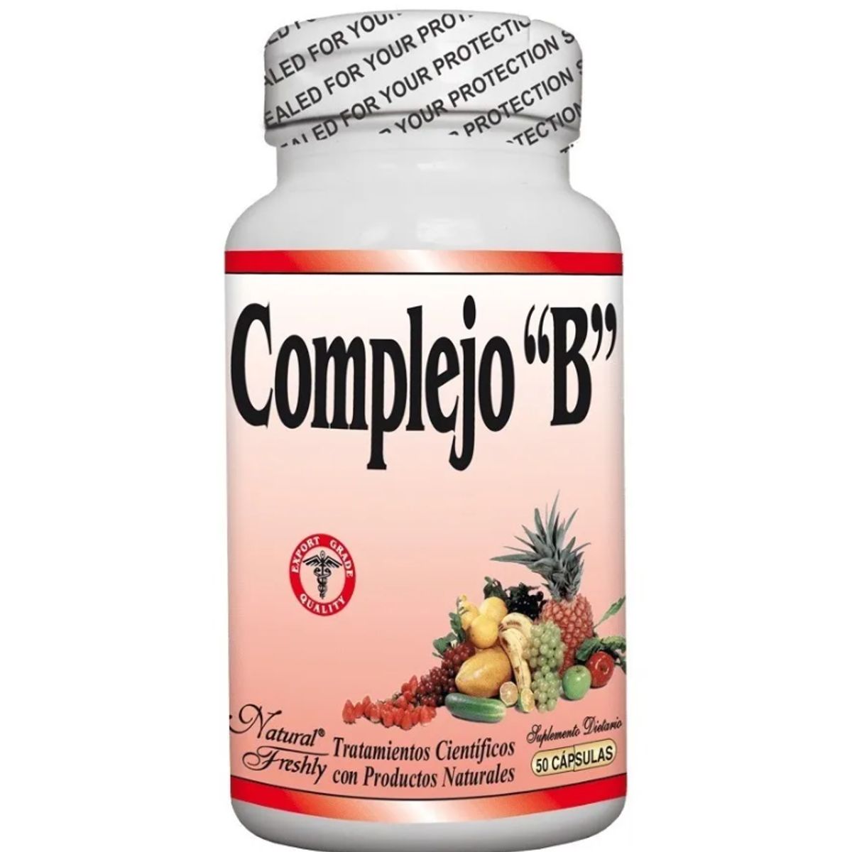 NATURAL FRESHLY - ALIMENTO CON COMPLEJO B X 50 UNIDADES.