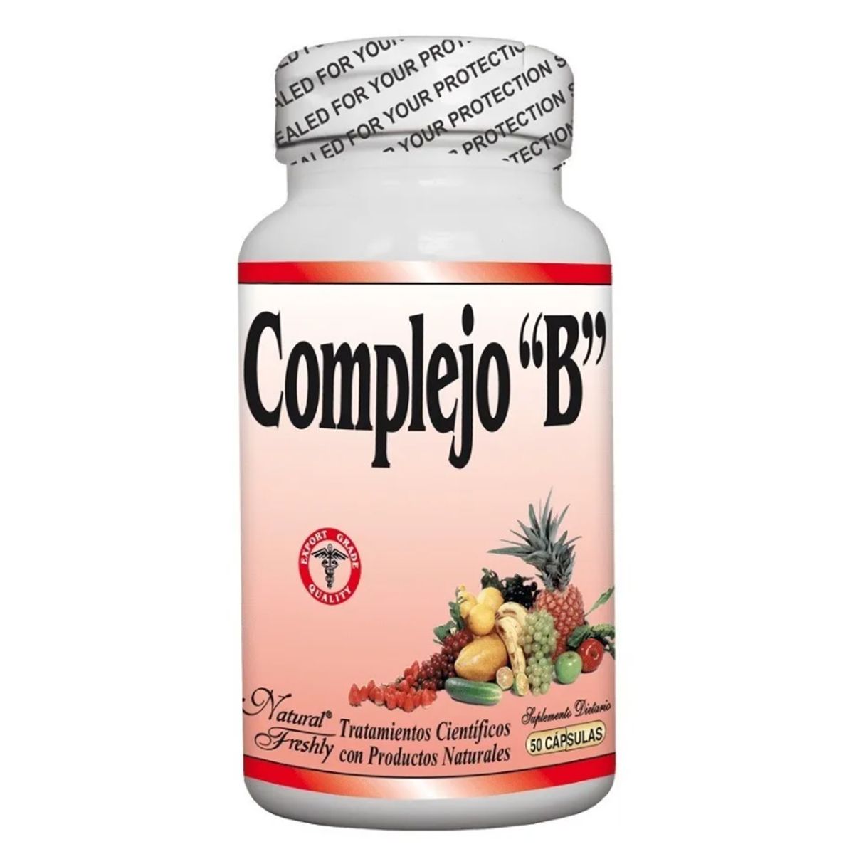 NATURAL FRESHLY - ALIMENTO CON COMPLEJO B X 50 UNIDADES.