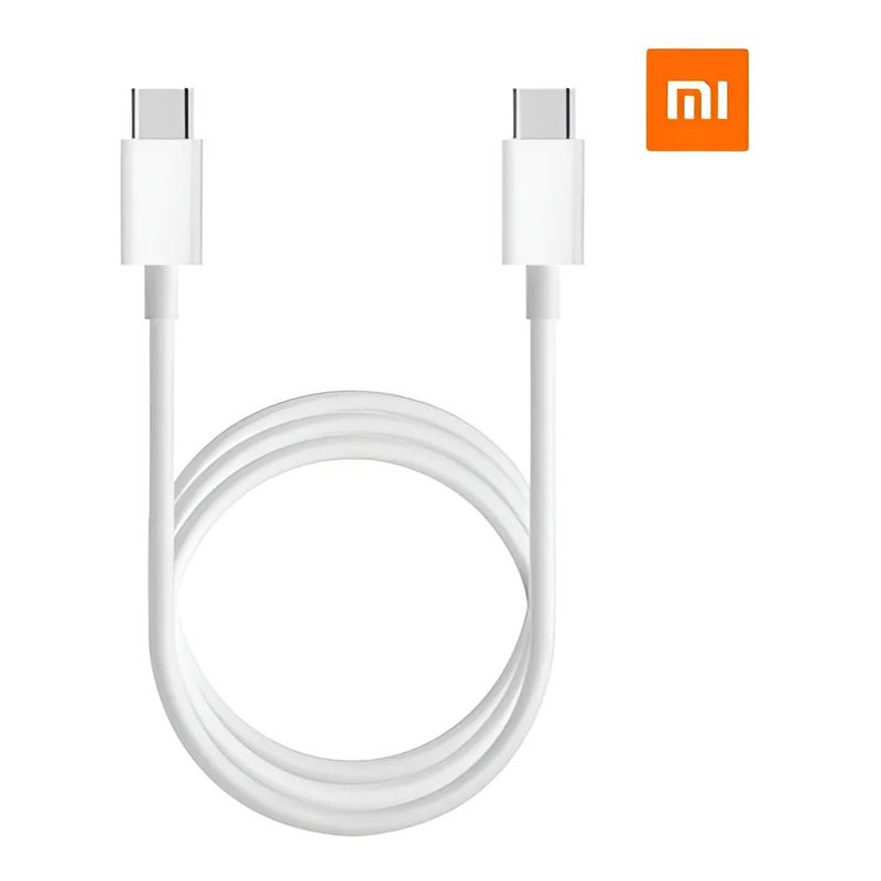 XIAOMI - Cable Xiaomi USB C a USB C 150 cm  Carga rápida 100 W