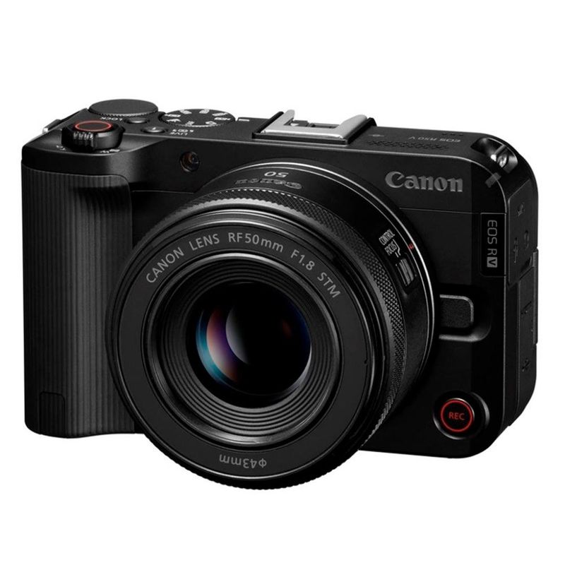 CANON - Cámara Mirrorless Canon EOS R50 V Lente Gran Angular 14-30mm - 24.2 MP y Video 4K 60fps