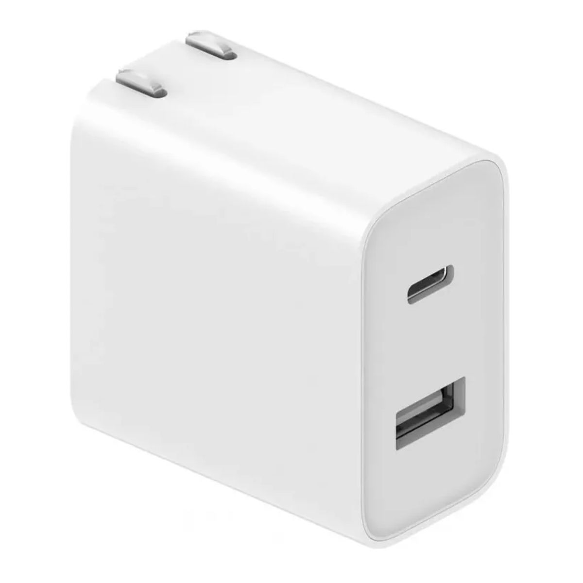 XIAOMI - Cargador Xiaomi 33W Doble Puerto USB-C + USB-A  Carga Rápida y Segura