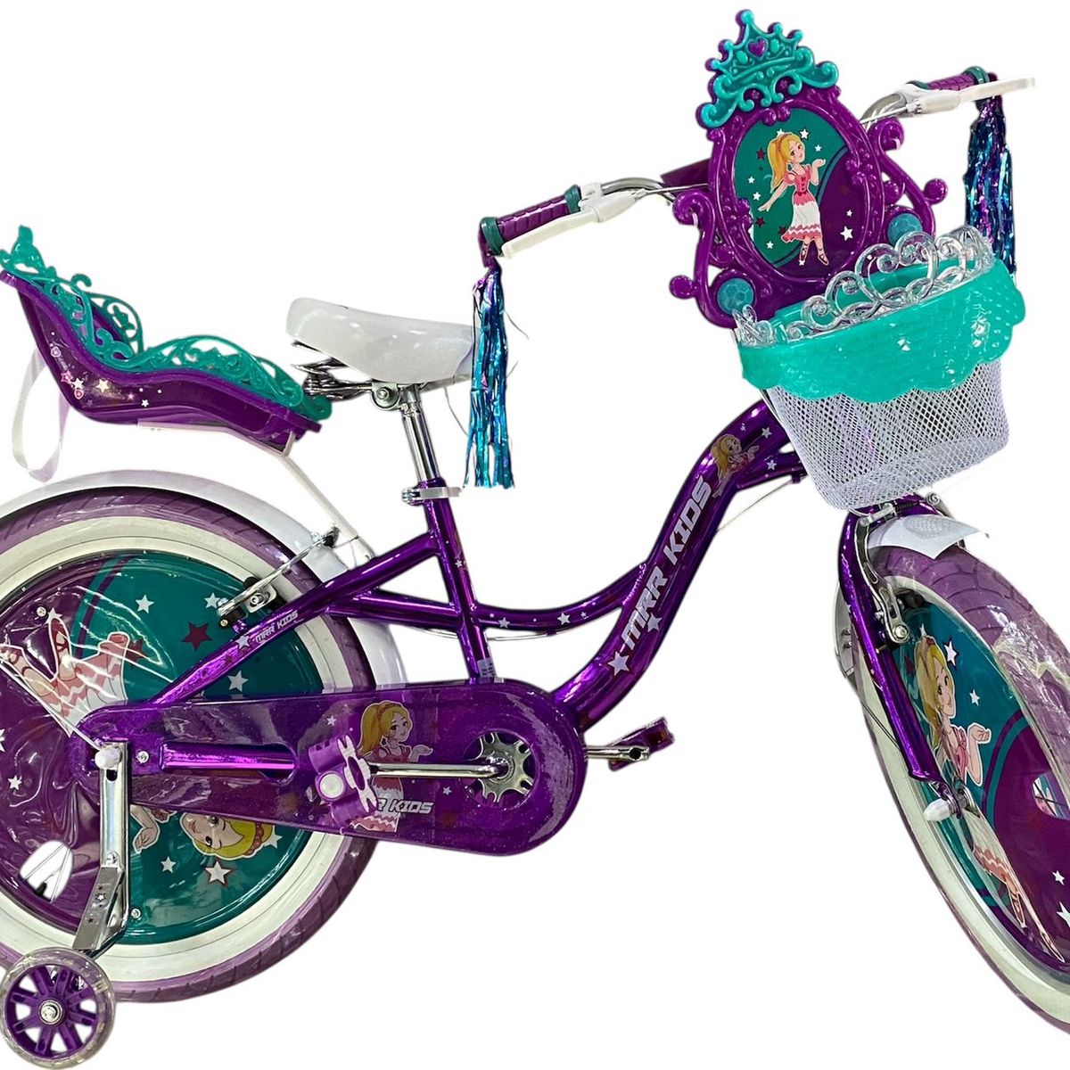 GENERICO - Bicicleta niña 20 musical y luces