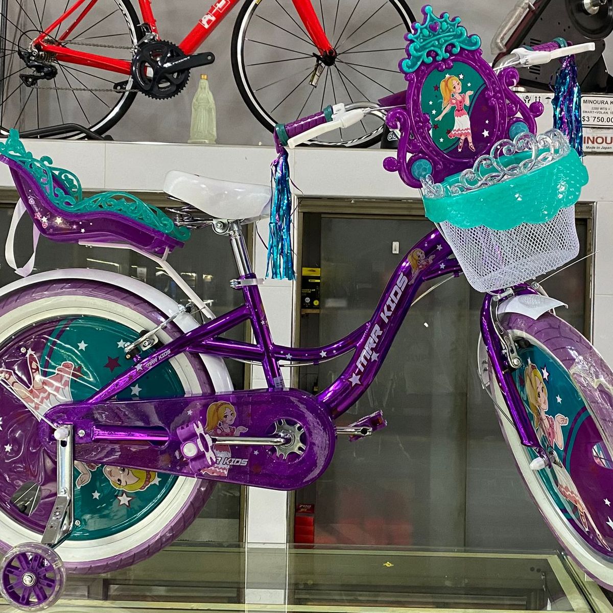 GENERICO - Bicicleta niña 20 musical y luces