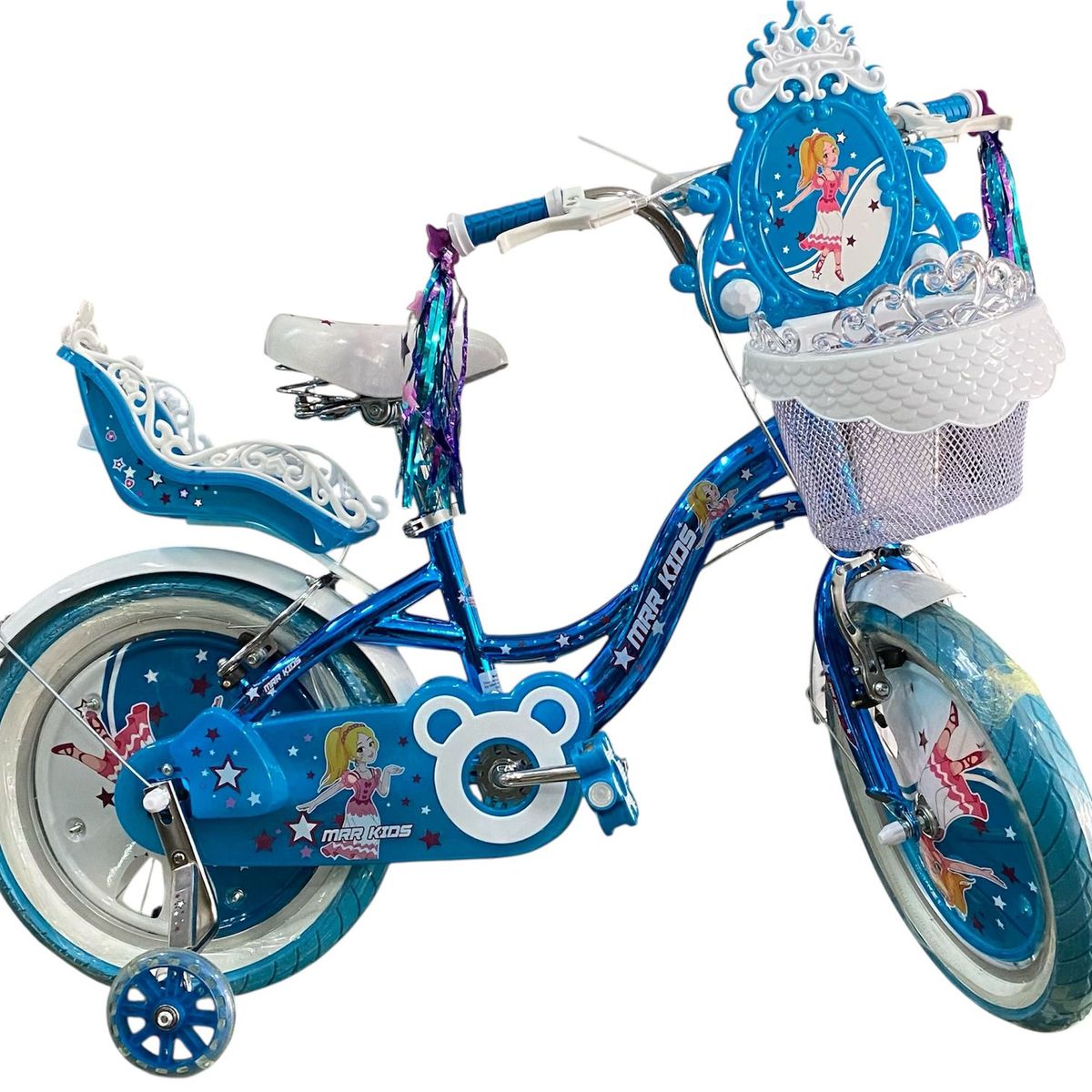 GENERICO - Bicicleta niña 16 musical y luces