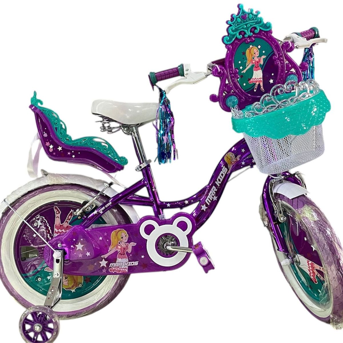 GENERICO - Bicicleta niña 16 musical y luces