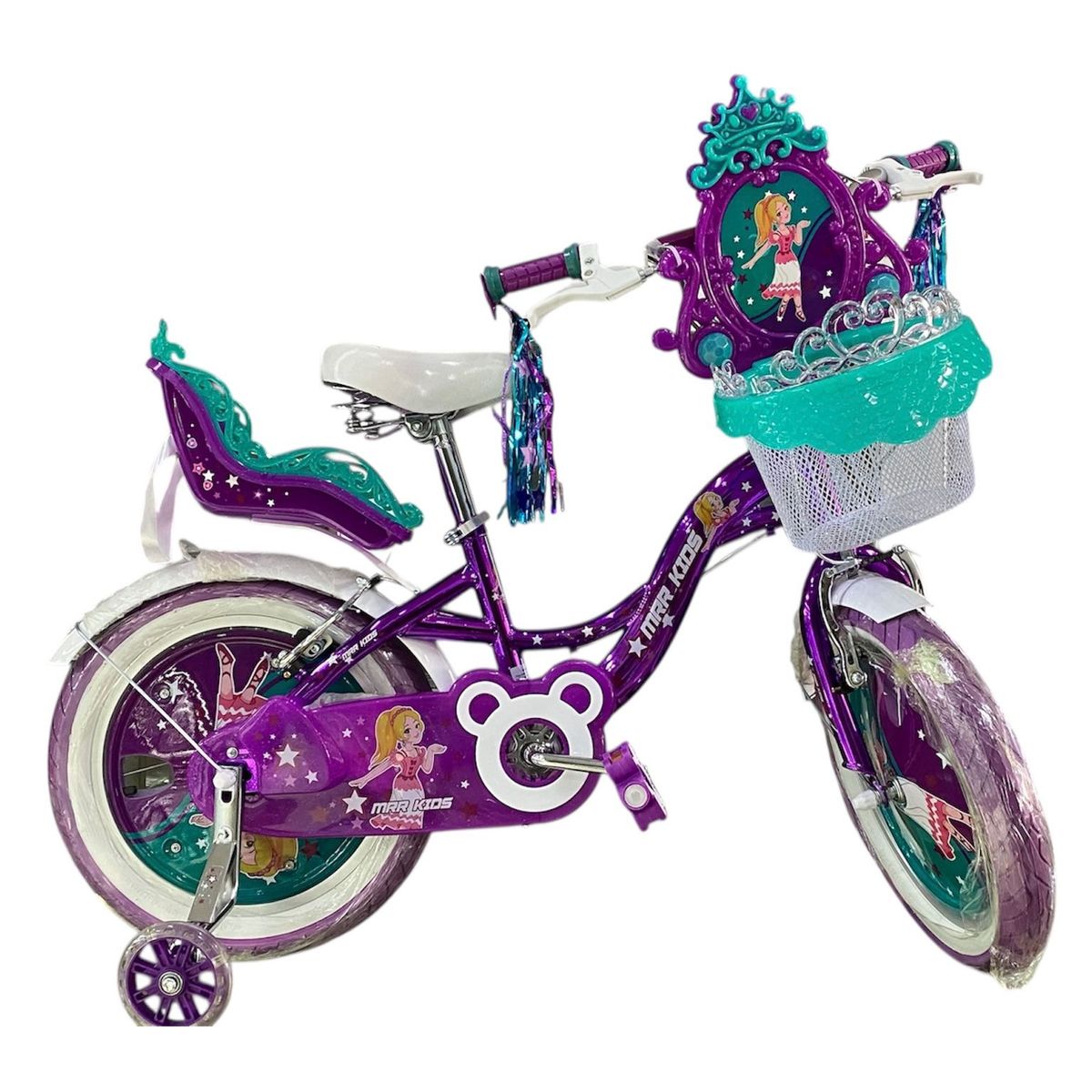 GENERICO - Bicicleta niña 16 musical y luces