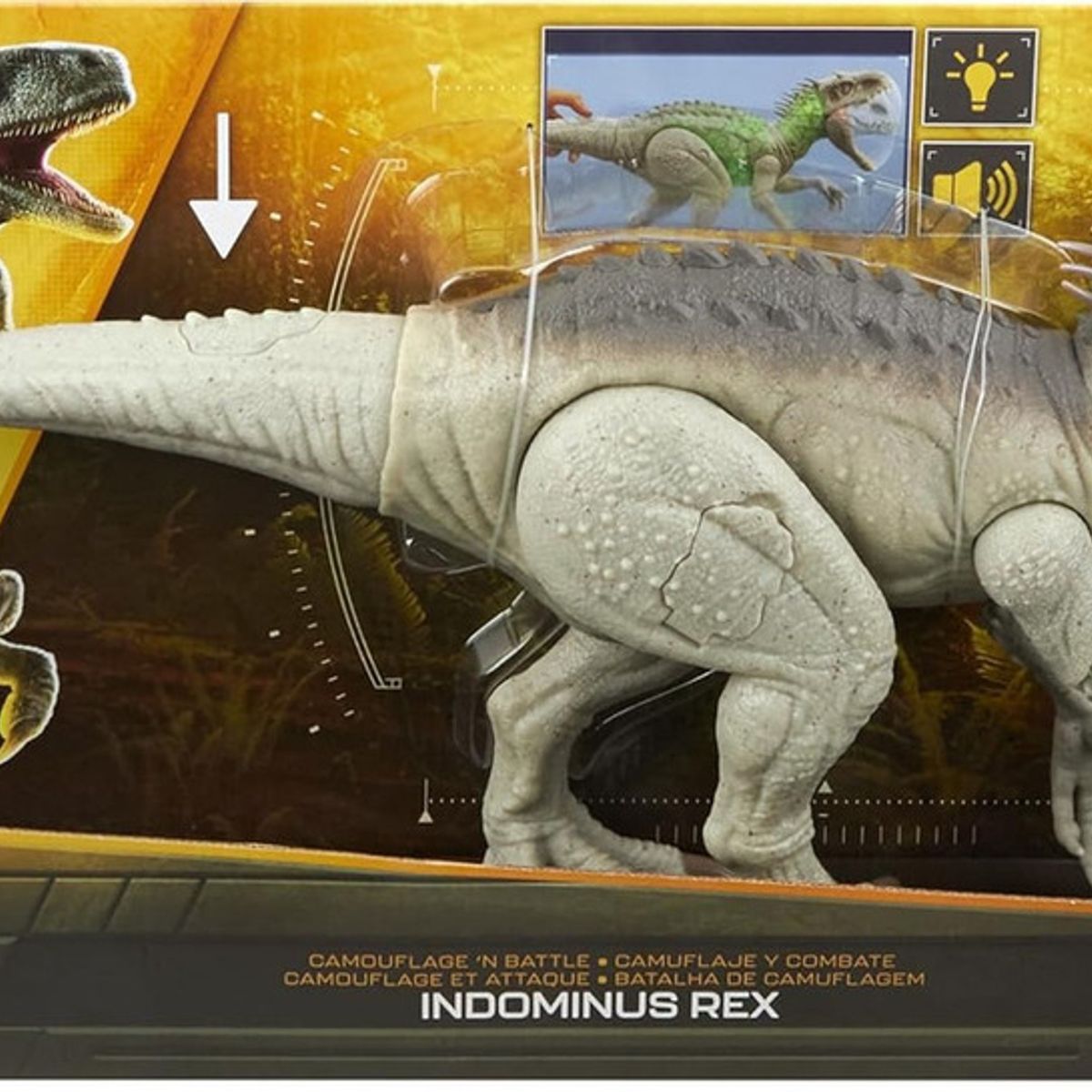 JURASSIC WORLD - Dinosaurio Indominus Rex Dino Jurassic World