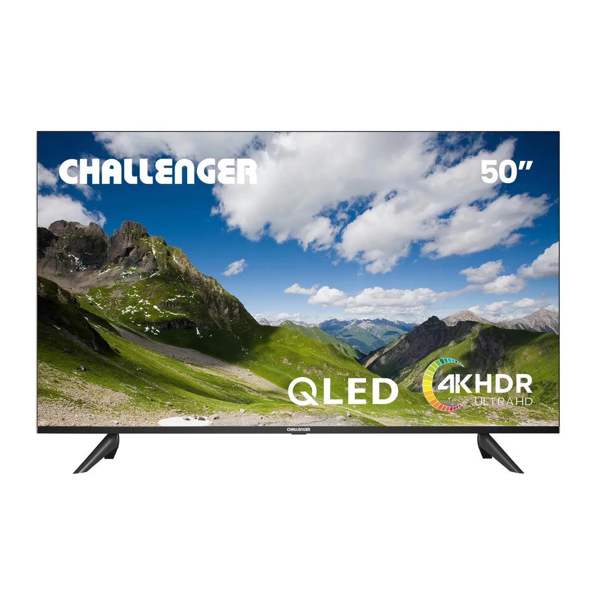 CHALLENGER - Televisor - 50 pulgadas - 4K QLED - 50KG190 BT GOOGLETV T2 - Challenger
