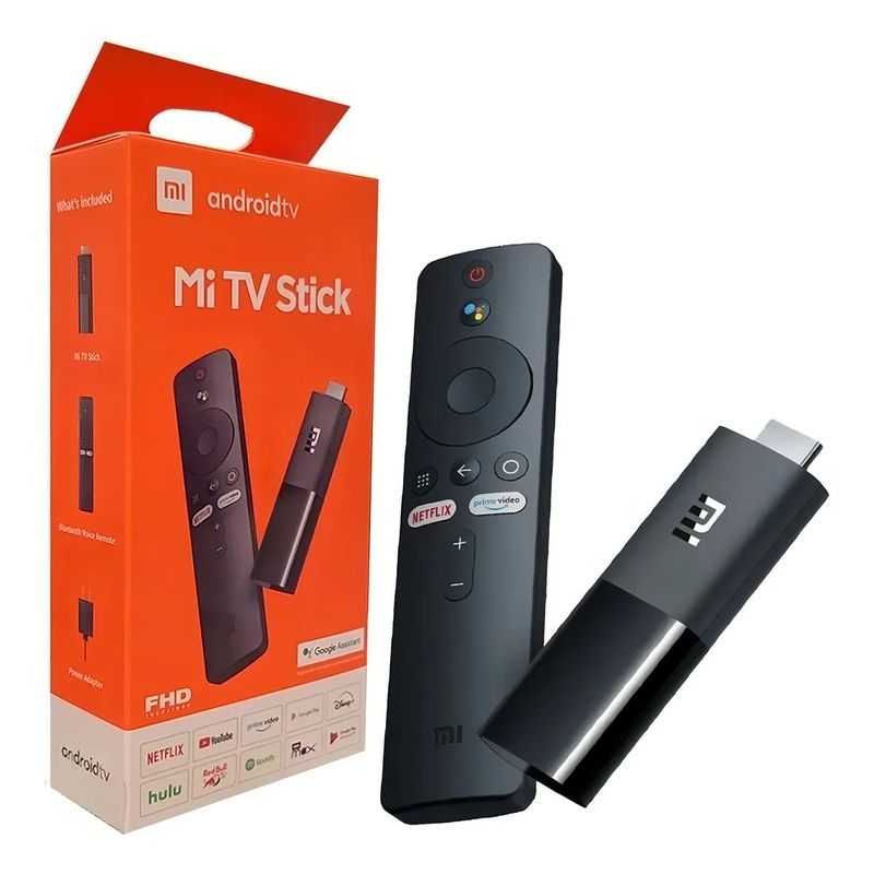 XIAOMI - Xiaomi Mi TV Stick MDZ-24-AB Negro  Smart TV con Control de Voz