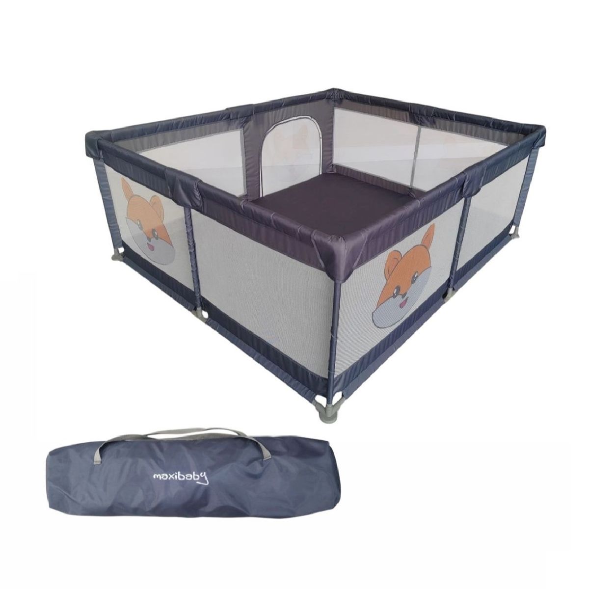 MAXIBABY - Corral Malla De Juegos Para Niños 150cm X 180cm