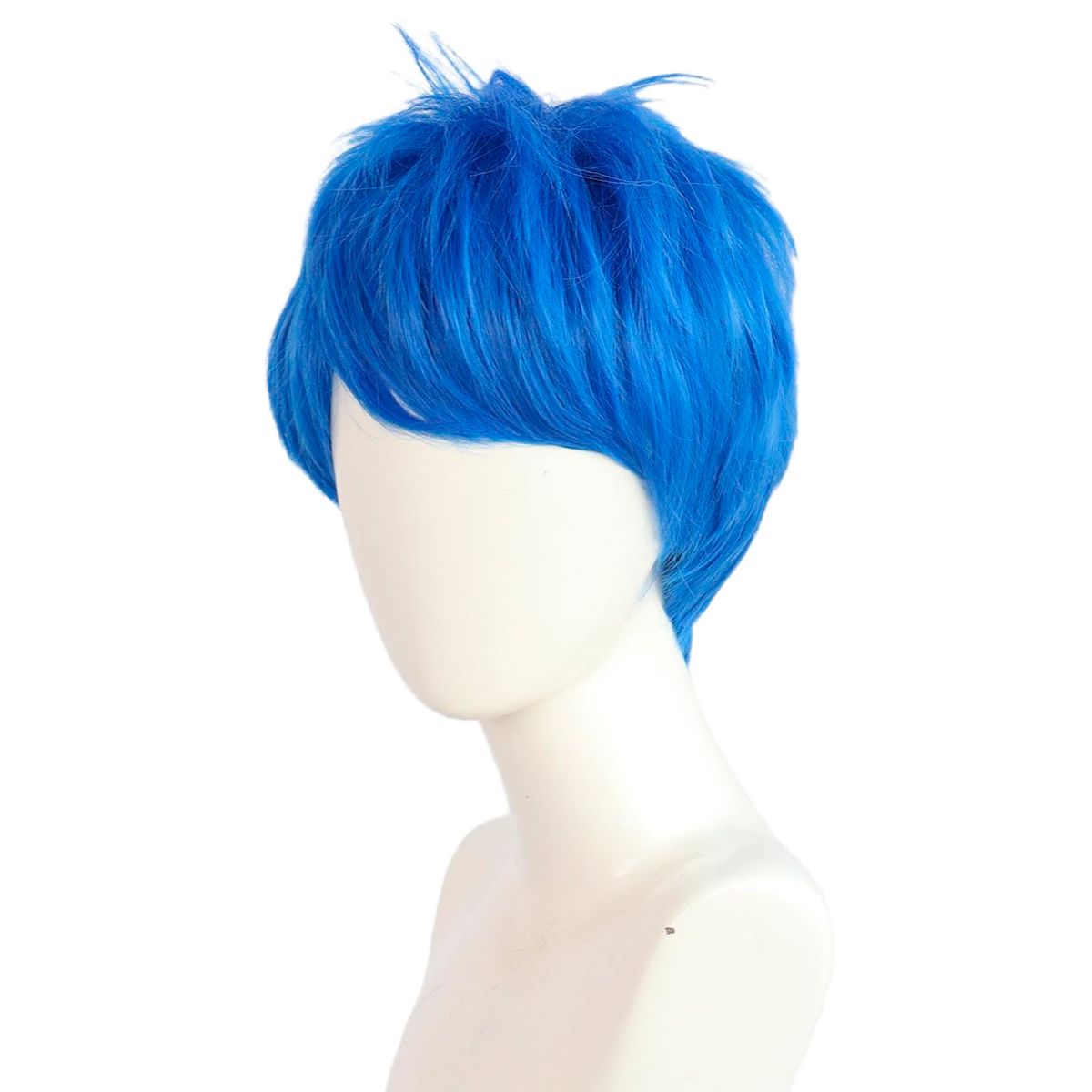 GENERICO - Peluca Alegría Intensamente Disfraz Halloween Cabello Corto