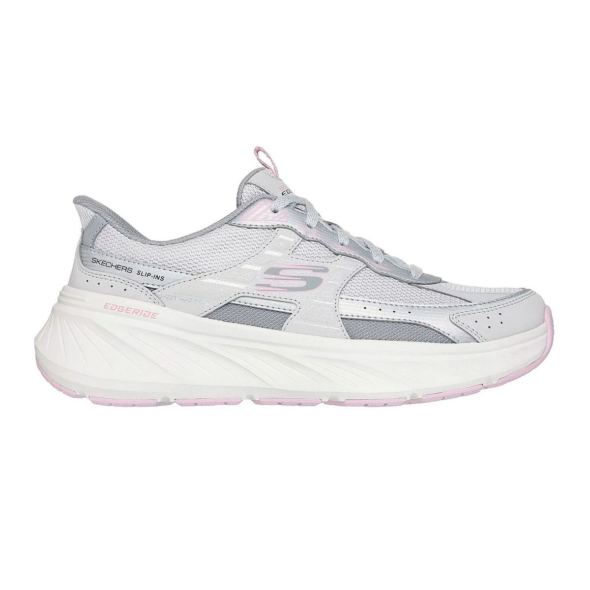 SKECHERS - Tenis Skechers Multicolor Mujer Edgeride Retro Remix Gray 150497-Gypk
