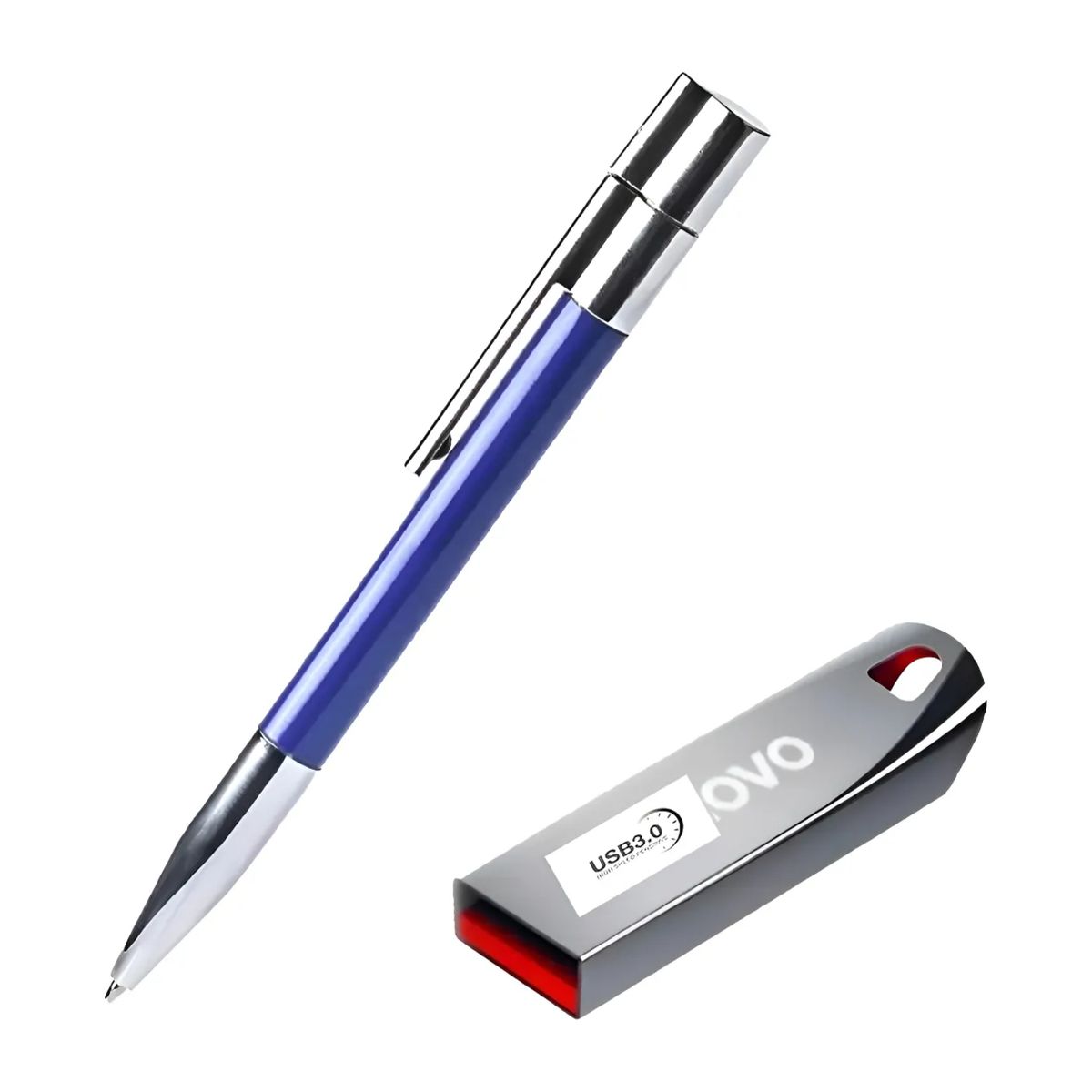 GENERICO - Memoria Usb de 2 Tb  y Esfero memoria 3.0 Metalico