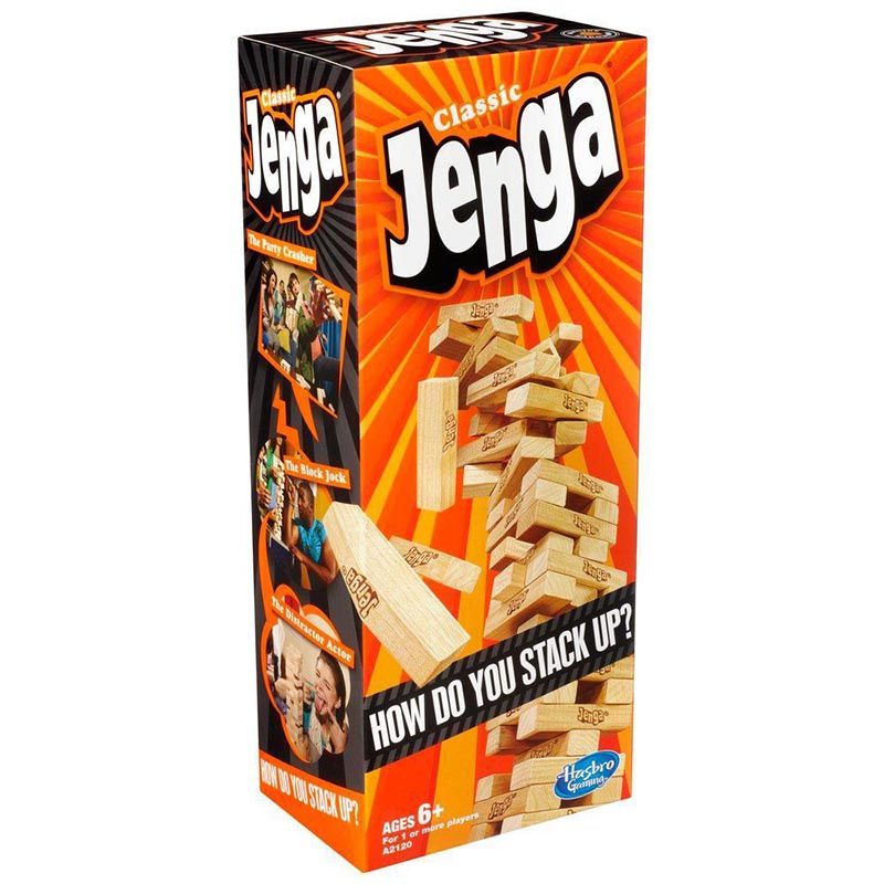 HASBRO - Juego Jenga Clásico Hasbro Gaming