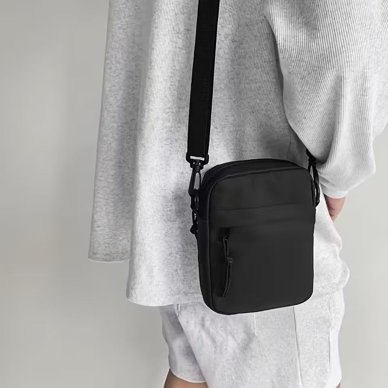 GENERICO - Bolso Mensajero Lucky Kangaroo Unisex NEGRO