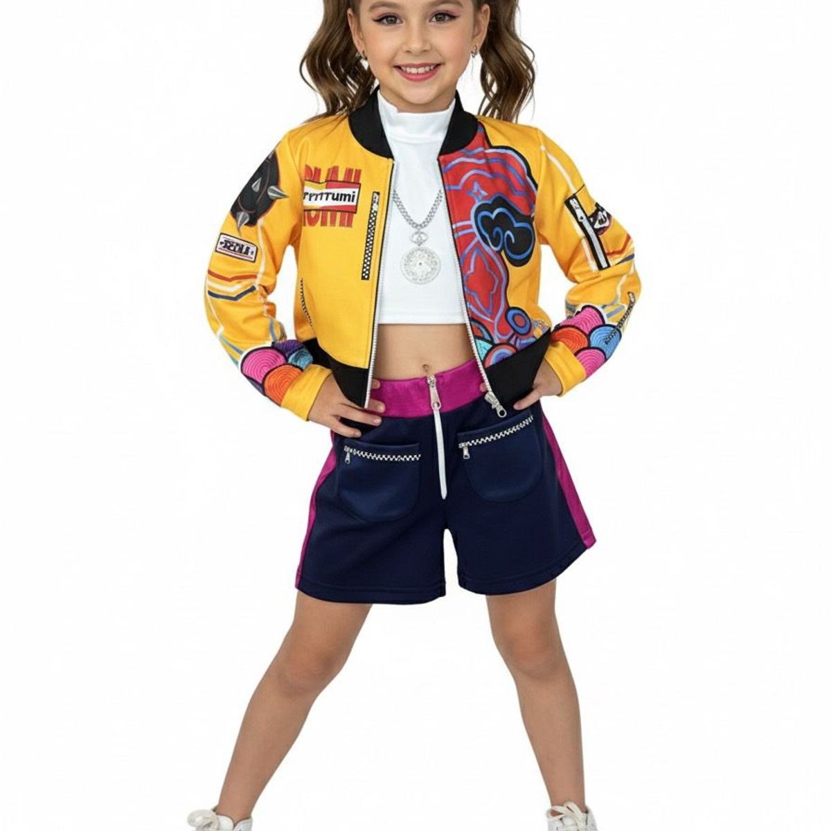 1AMIGO - Disfraz KPOP Para Niñas - Rumi Calidad Premium Talla 16