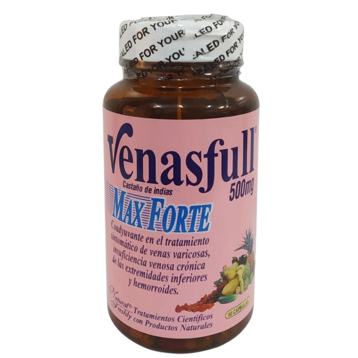 NATURAL FRESHLY - SUPLEMENTO CON FLAVONOIDES 500 MG X 50 UNIDADES / VENASFULL
