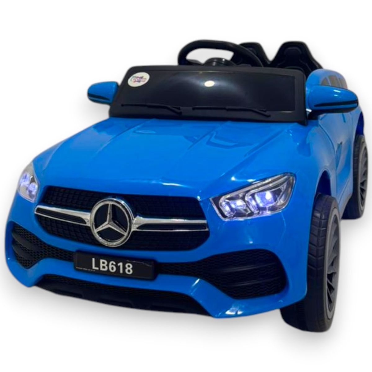 KIDSHOP - Carro Eléctrico Niño Control Remoto LB618 Azul