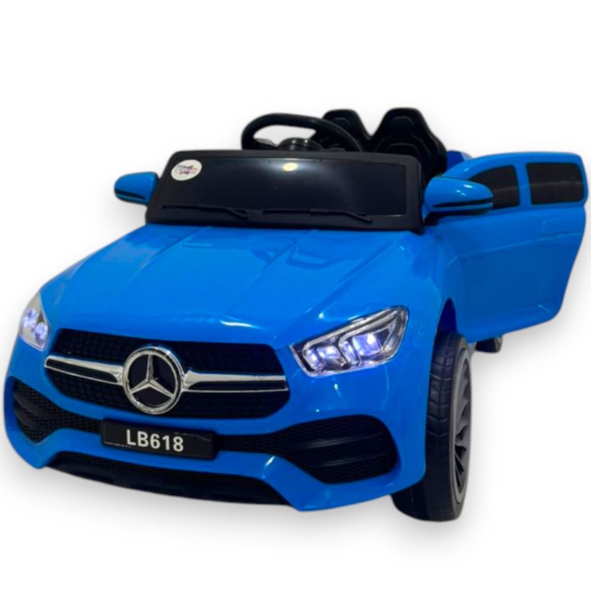 KIDSHOP - Carro Eléctrico Niño Control Remoto LB618 Azul