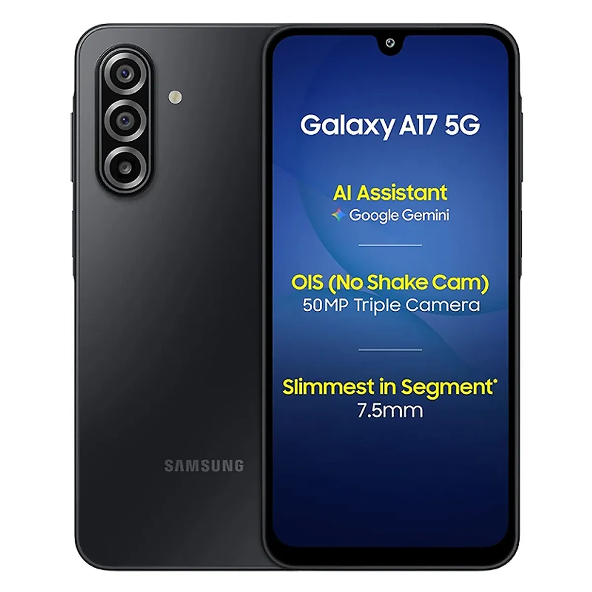 SAMSUNG - Celular Samsung A17 5G 256GB 8GB Negro