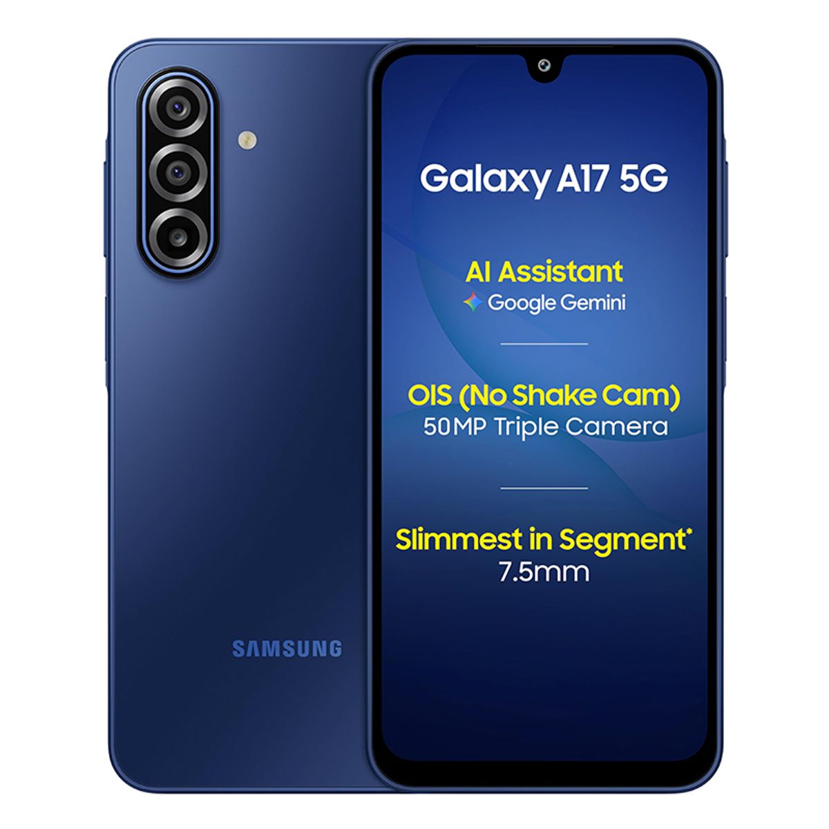 SAMSUNG - Celular Samsung A17 5G 256GB 8GB Azul