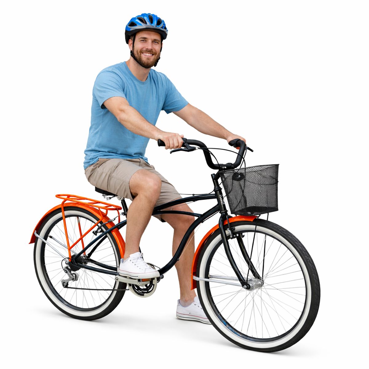 SFORZO - Bicicleta Playera Hombre Rin 26 18 Cambios
