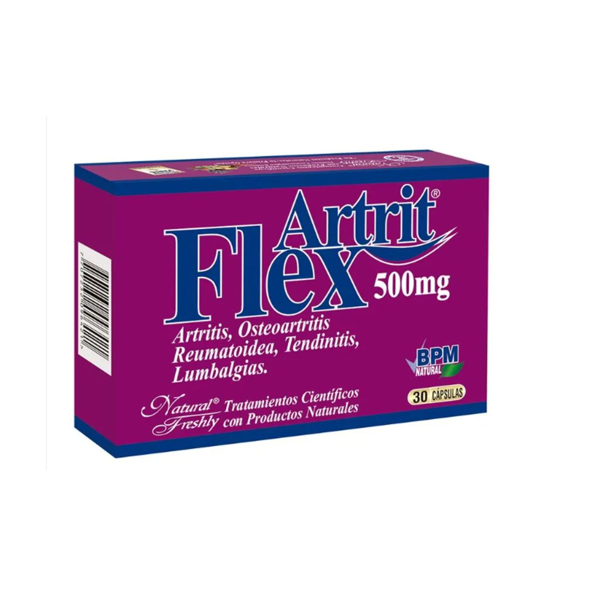 NATURAL FRESHLY - SUPLEMENTO CON HIERBAS + MINERALES X 30 CAPSULAS/ ARTRIT FLEX.